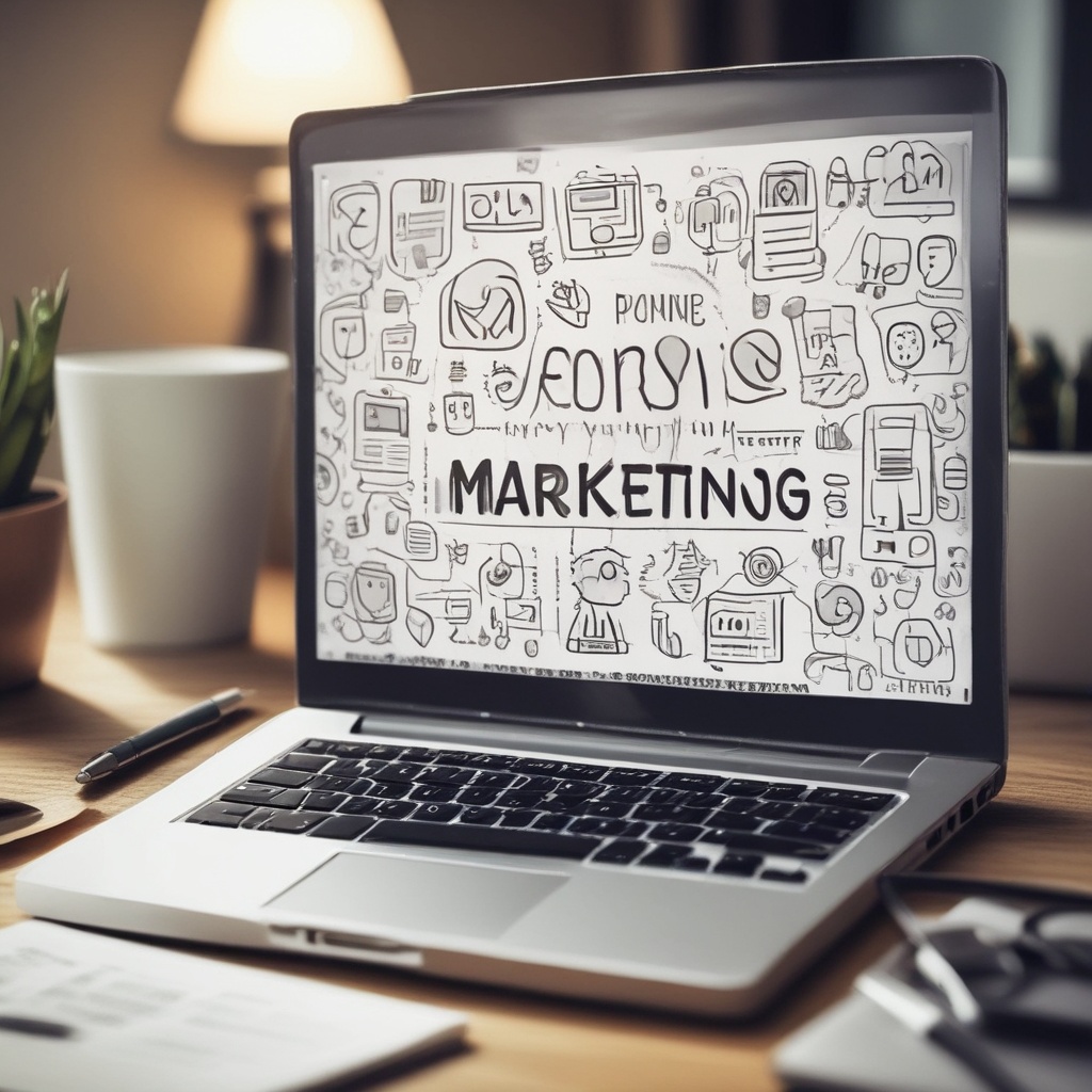 Blog post series showing content marketing strategy