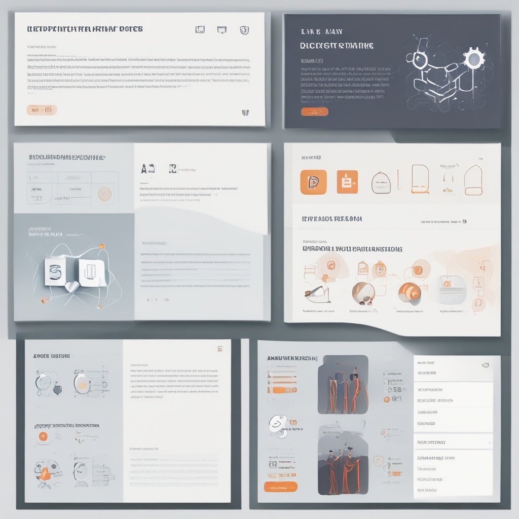 Corporate training module interface
